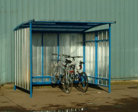 Galvanised Cycle Shelters