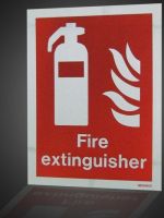 Prestige Metal Effect Fire Safety Signs