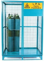 Cylinder Storage Lockable Cages