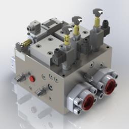 Hydraulic & Electronic Equipment CAD Models Using SolidWorks