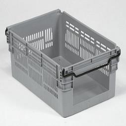 45 Litre Open Fronted Stacking Order Picking Ventilated Plastic Crate