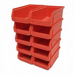0.9 Ltr Schaefer Lightly Used Open Fronted Stackable Storage Container Small Parts Bin