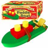 Wooden Paddle Boat