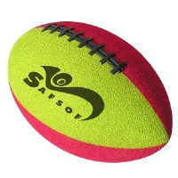 Two Coloured Rugby Ball