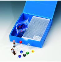 La-Pha-Pack 2In1 Kit: 1.5ml Roll Rim Bottles 11 25 1055 - Clear Vial Kit Including Cap and Seals