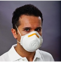 Ekastu Safety Fine Dust Masks Mandil FFP 1 411 110 - Face Protection