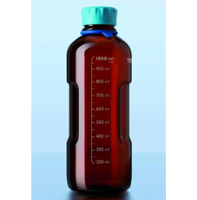 Duran 125ml Amber Lab Bottle System 21 886 28 59 - Screw Cap