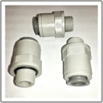John Guest Speed fit, 3/8 pipe connector with 1/4 BSP Thread (GSW021)