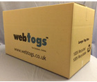 265mm x 220mm x 180mm Single Wall C Flute Printed Boxes x 1000 with FREE DELIVERY