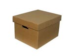 Archive Style Lidded Box - 365mm x 275mm x 235mm
