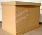 780mm x 580mm x 650mm Pallet box Including pallet