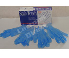 Blue Vinyl Gloves Size Small x 100