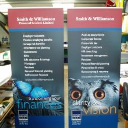 Roller Banners Exhibition Display