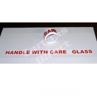 HANDLE WITH CARE GLASS Printed Sealing Tape (x 1 Roll)