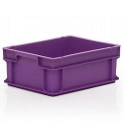 Coloured Plastic Euro Containers and Lids