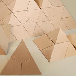Cardboard Pyramid Puzzle