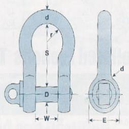 Small Bow Shackle
