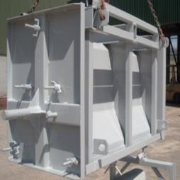 Concrete Barrier Mould with Forklift Facility 