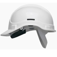 Protector 300 Helmet & Sweatband White