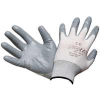 Nitrile Coated Nylon Glove - Grey - 9