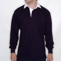 FR100 Long Sleeve Rugby Shirt Navy Small