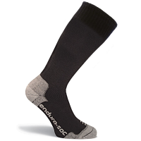 Esok Calf Length Sock Size L Cotton in Black