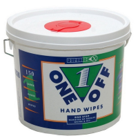 One Off Hand Wipes Tub 150