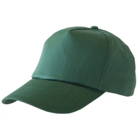 Green Baseball Cap Adjustable Back