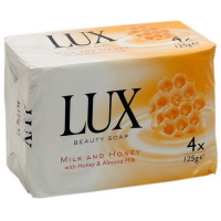 Lux Satin Soap pk 4