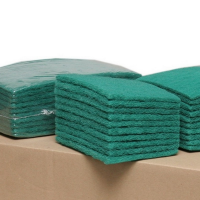 Pack of 20 Economy Green Scourers