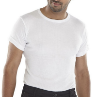 Thermal Undervest S/Sleeved 3XL *WHITE*