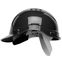 Protector 300 Elite Vented Helmet Black
