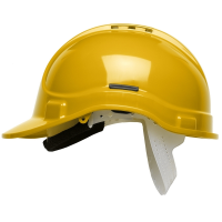Protector 300 Elite Vented Helmet Yellow