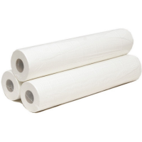 20" White Paper Roll 2-ply bx 9