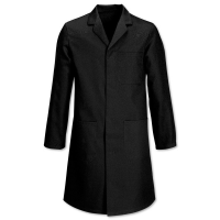 W1 Warehouse Coat Black 108cms