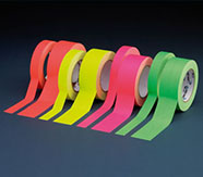 Fluorescent Gaffer Tape - 8 rolls in 4 colours & 2 widths