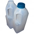 2 pint milk bottles and tops - pack of 40