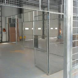 Wire Mesh Panel Partitioning