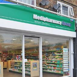 Attractive shop front signs for pharmacies