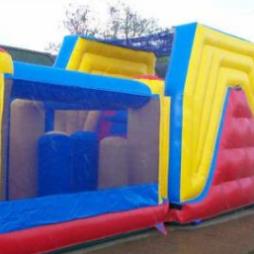 Inflatable 60ft Assault Course