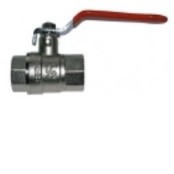 1/4" BSPP Ball Valve F/F Red Lever Oxford