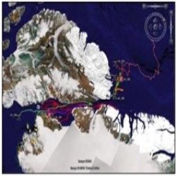 Buoy, Drifter, Glacier & Ice Floe Trackers & Data Communication Systems