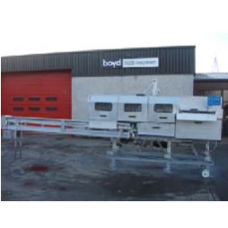 Salmon/Trout/Coho Gutting Machine From Boyd Food Machinery 