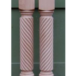 Kitchen Support Columns From DT Woodturning 