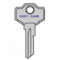 Haskins G3001 to G3480 Garage Door Keys