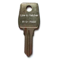 Lowe &amp; Fletcher R151 to R650 Cabinet Keys