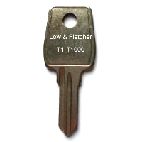 Lowe &amp; Fletcher T1 to T1000 Cabinet Keys