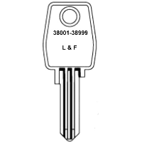 Lowe &amp; Fletcher 38001 to 38999 Cabinet Keys