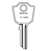 Meroni Roof Rack Key G1 to G480