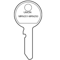 Union MRN201 to MRN250 Cabinet Keys